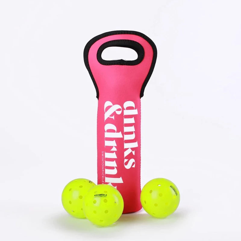 Swinton Pickleball Ball & Wine Bag - Pink