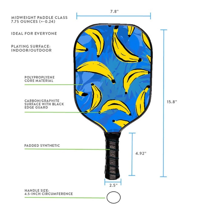 Swinton Pickleball Paddle - Bananas