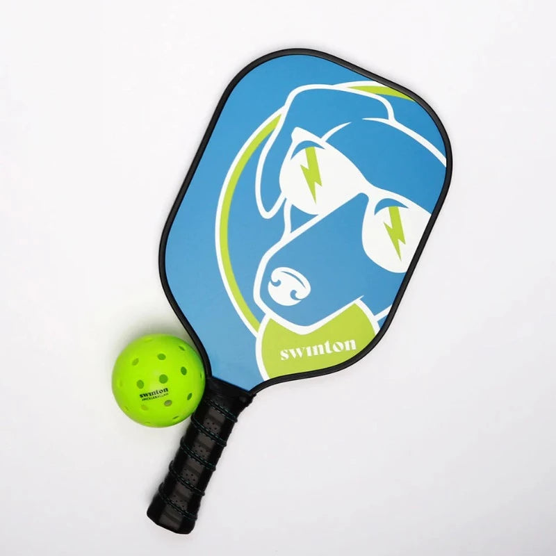 Swinton Pickleball Paddle - Blue Dog