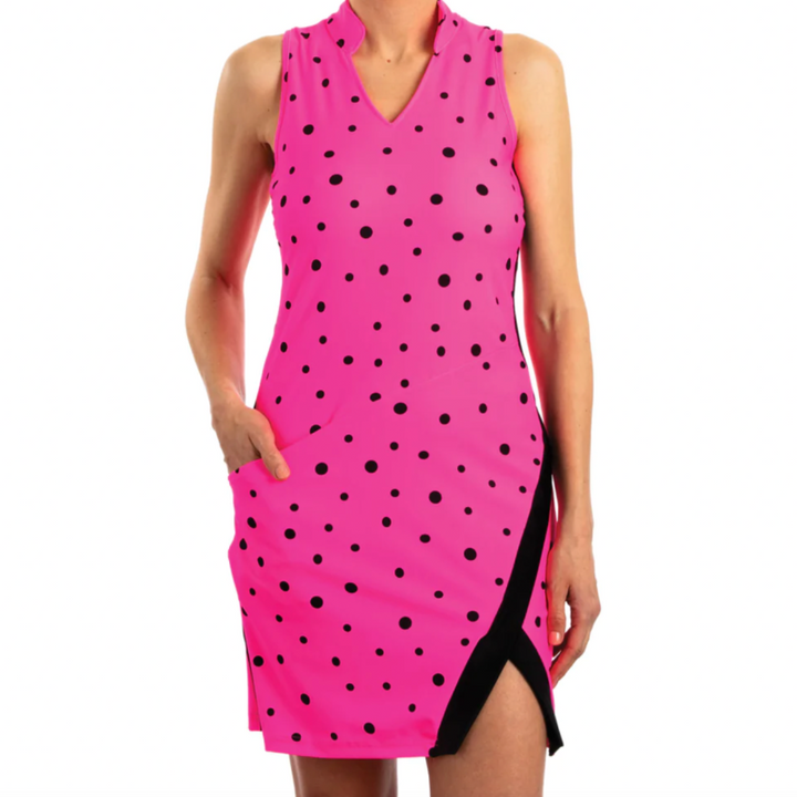 Tzu Tzu Kaia Dress - Bombshell Dots