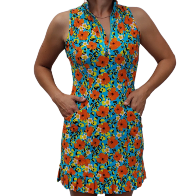 Tzu Tzu Shiloh Dress - Tropicana