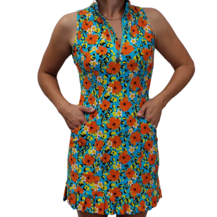 Tzu Tzu Shiloh Dress - Tropicana