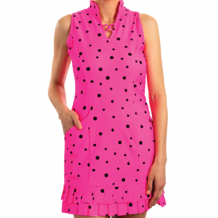 Tzu Tzu Tango Dress - Bombshell Dots