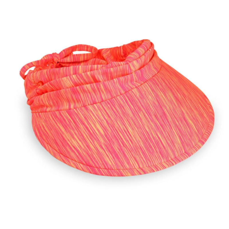 Wallaroo Aqua Visor - Pink/Orange