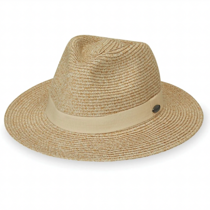 Wallaroo Caroline Fedora Hat - Beige