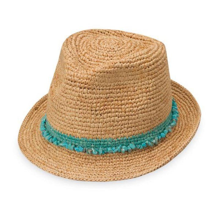 Wallaroo Tahiti Trilby Hat - Turquoise