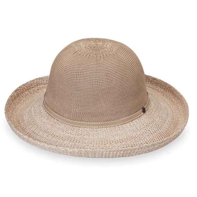 Wallaroo Victoria 2 Tone Hat - Latte/Mixed Beige