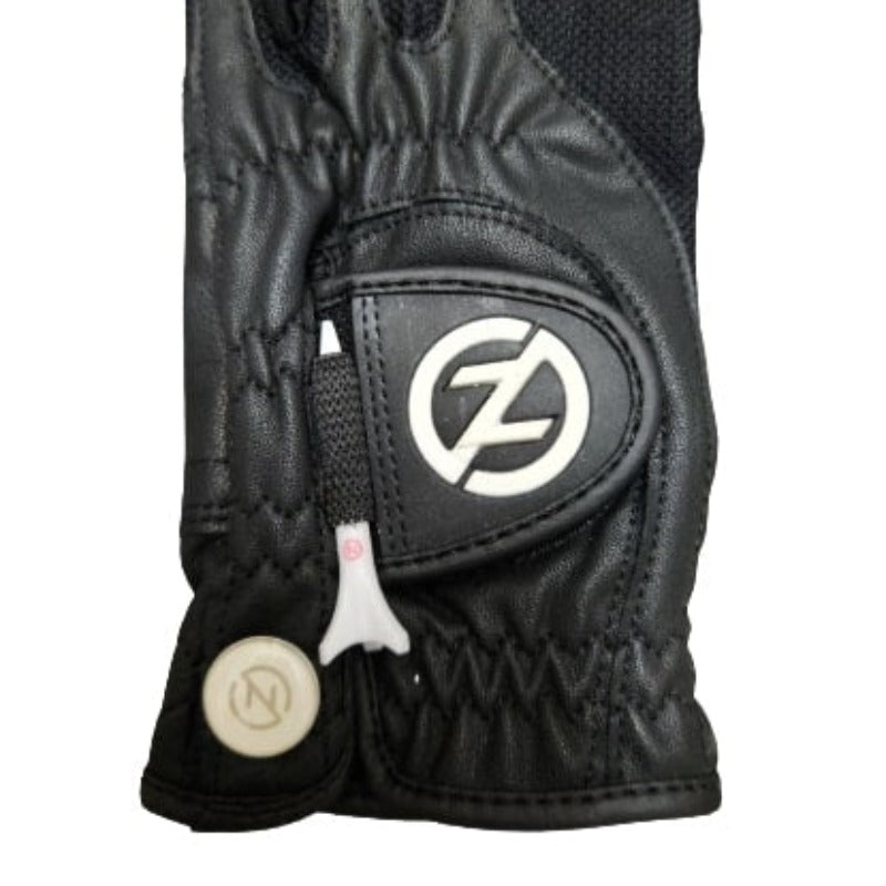 Zero Friction Synthetic Golf Glove (Left) - Black