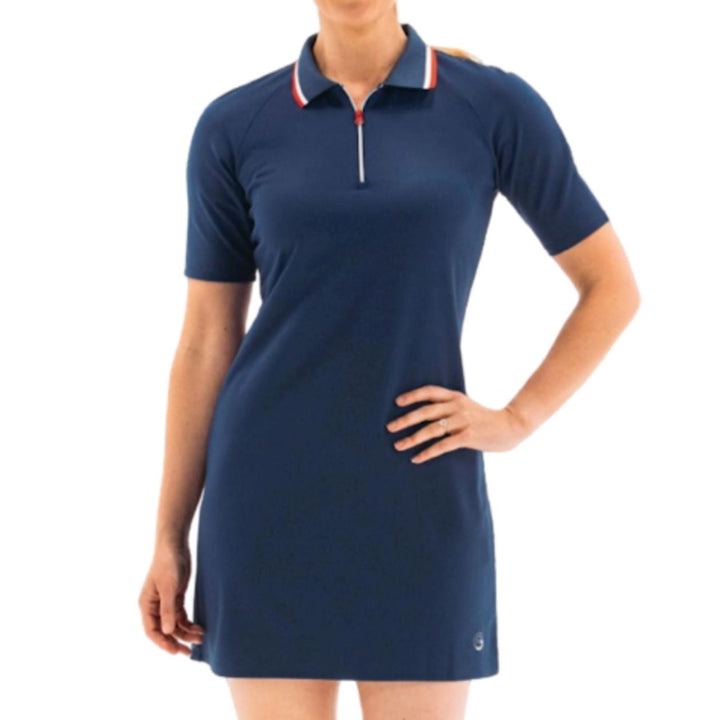 Foray Golf America S/S Dress - Navy