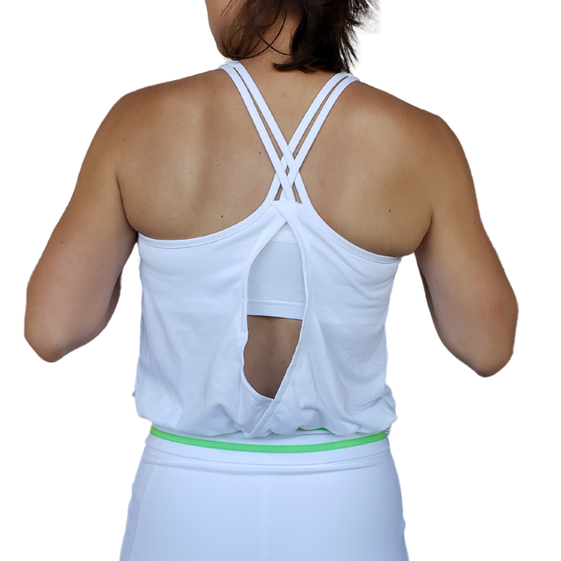 inPhorm Audrey Cami - White/Lime